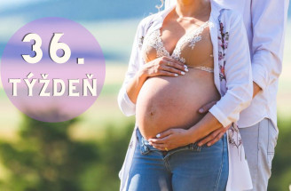 Tehotenstvo po týždňoch – 36. týždeň tehotenstva