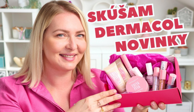 Test noviniek Dermacol Think Pink – nové tónovacie krémy, sypký púder aj oleje na pery