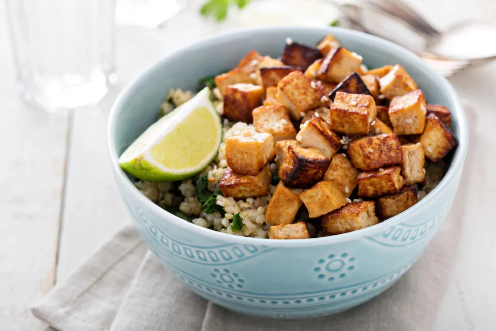 Rýchla zeleninová stir-fry s tofu