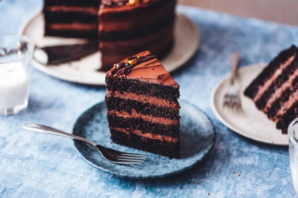 Pivná čokoládová torta