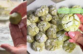 Pistáciové crinkles podľa Kvetky Horváthovej: Pripravte ich na Vianoce spolu s deťmi