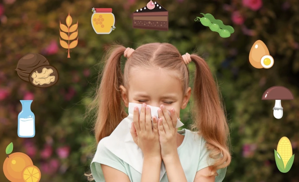 potravinové alergie u detí