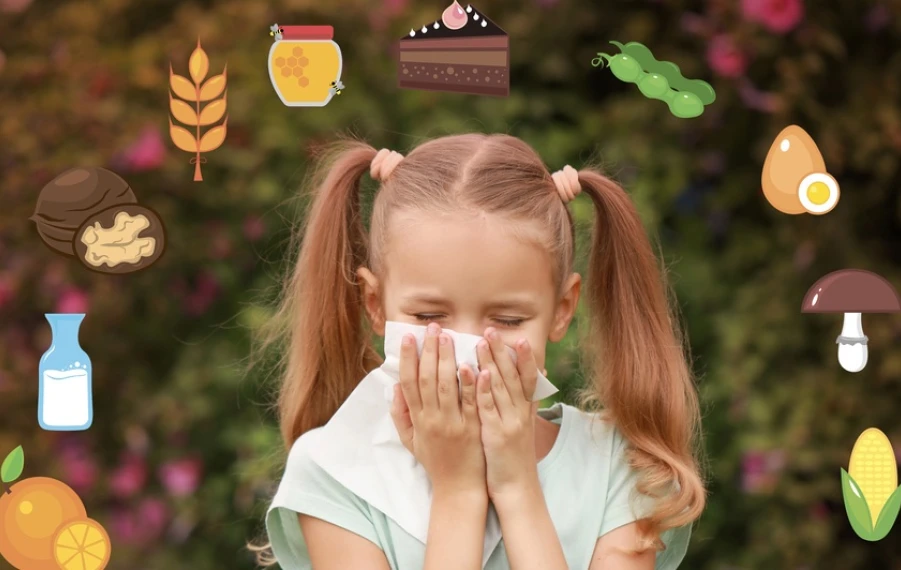 potravinové alergie u detí