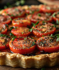 Slaný paradajkový koláč: Jednoduchý recept z čerstvých paradajok