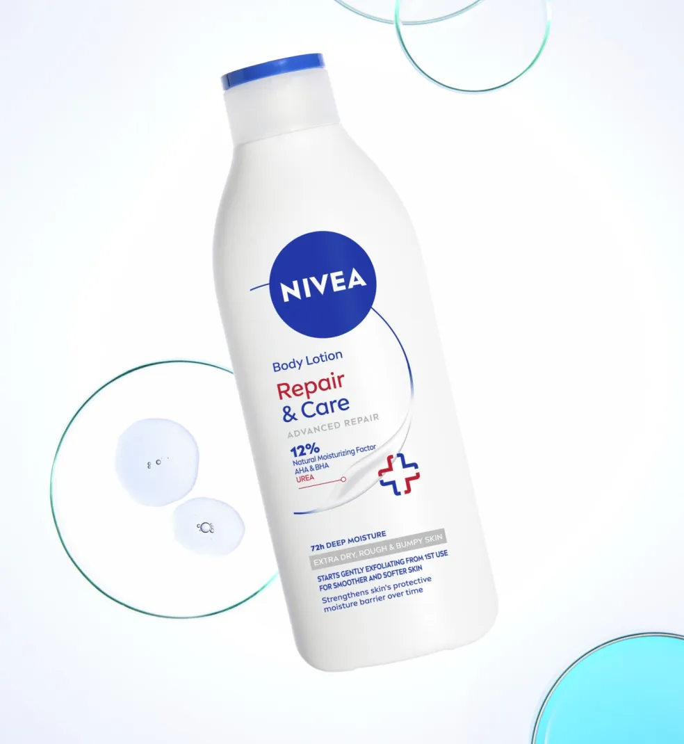 NIVEA Telové mlieko Repair & Care Urea