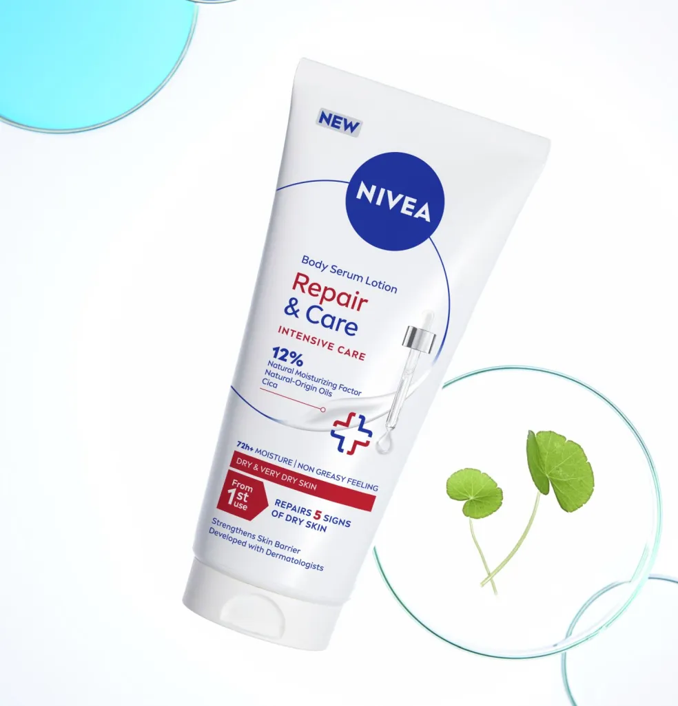 NIVEA Intenzívne telové sérum Repair & Care