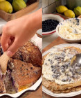 Zapékané palačinky s tvarohem a borůvkami: Recept s vanilkovou omáčkou